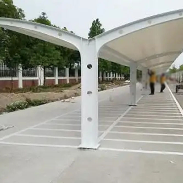 白云区膜结构电动车棚