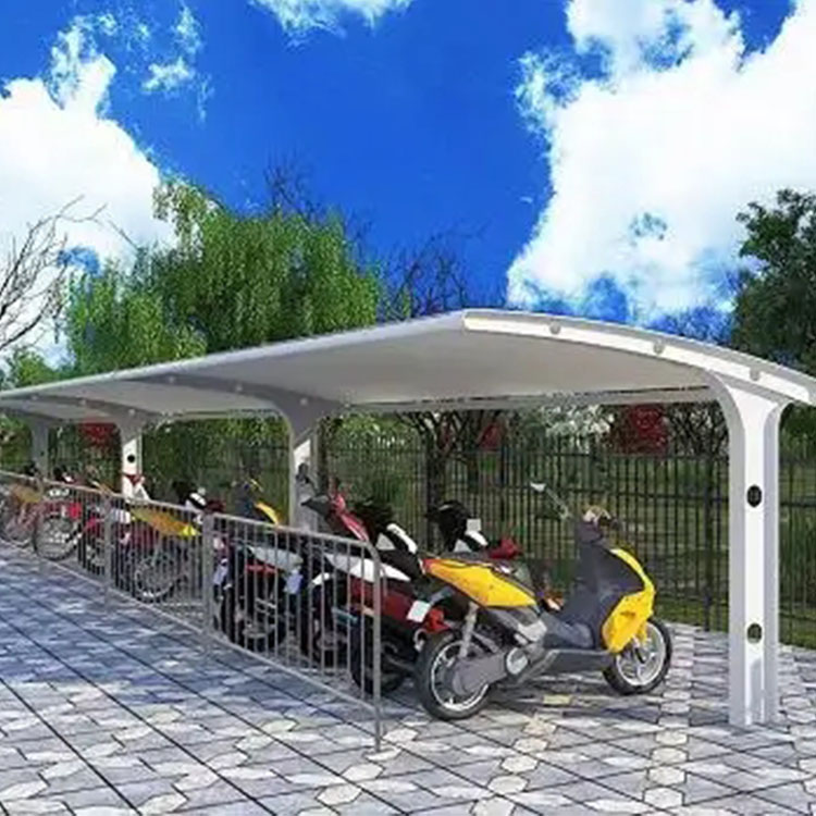 白云区膜结构电动车棚